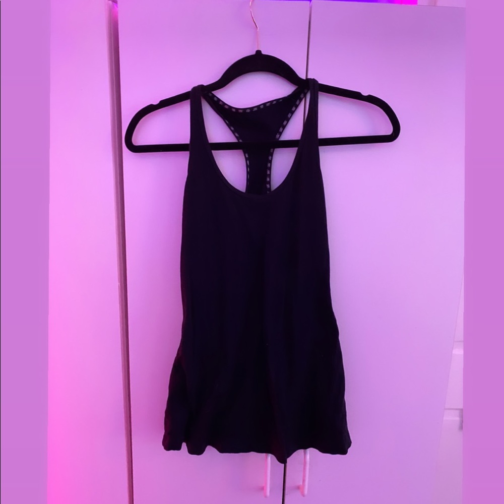 lululemon workout running top tank